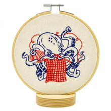 Load image into Gallery viewer, Hook, Line & Tinker | Octopus Knitting Complete Embroidery Kit