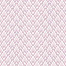 Load image into Gallery viewer, Patterned background with geometric design in lavender and white. From the Bohemian Spirit Collection by Dots & Glory for Cloud9 Fabrics sold at globalfibershop.com.