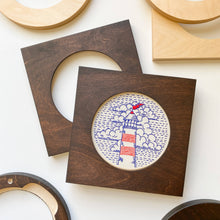 Load image into Gallery viewer, Modern Embroidery Hoop Frame for 6" Hoops