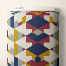 Load image into Gallery viewer, American Bold by Frank Lloyd Wright | Hollyhock | Red/Navy