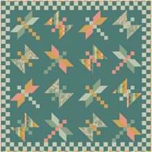 Load image into Gallery viewer, Dragonfly Lake Quilt Kit for Suzy Quilts | Slow Summer | Hemlock