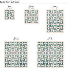 Load image into Gallery viewer, Carpe Diem Quilt Pattern | Eudaimonia Studio