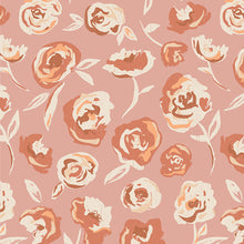 Load image into Gallery viewer, This nostalgic, modern vintage collection by Elizabeth Chappell features airy florals and timeless elements with tints of sweet pinks, creams, warm blues, and rustic reds. Available at globalfibershop.com.