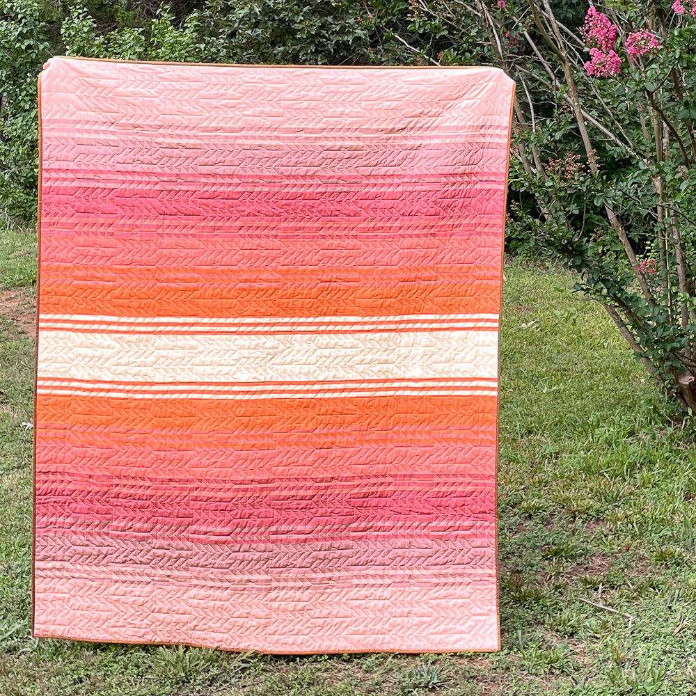 Camping Party Quilt | Sunrise