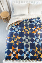Load image into Gallery viewer, Fat Quarter Stars Quilt Kit by Suzy Quilts | Rifle Paper Co. Holiday Classics