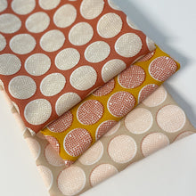 Load image into Gallery viewer, Sunbeam, brought to you by RSS designer Rashida Coleman Hall, features warm hues of pinks, peach and gold - certain to make you "beam." Available at globalfibershop.com