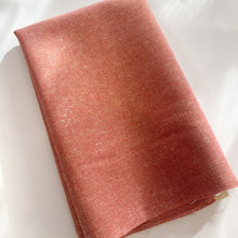 Load image into Gallery viewer, Essex Yarn-dyed Linen | Metallic | Dusty Rose
