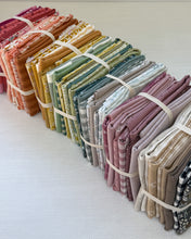 Load image into Gallery viewer, A curated selection of half yard bundles in a rainbow assortment. Available only at globalfibershop.com.