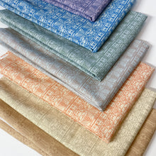 Load image into Gallery viewer, Frank Lloyd Wright geometric design inspired by nature from The House Beautiful for Cloud9 Fabrics available at globalfibershop.com.