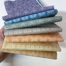 Load image into Gallery viewer, Frank Lloyd Wright geometric design inspired by nature from The House Beautiful for Cloud9 Fabrics available at globalfibershop.com.