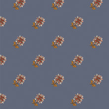 Load image into Gallery viewer, Say hello to Kismet’s sister collection- Kindred. Global, flirty and full of charm in rich shades of russet, berry, ecru and bold navy. Hand drawn florals and dashing geometrics give this collection its own eclectic and bohemian vibe. Available at globalfibershop.com.