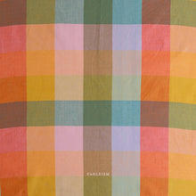 Load image into Gallery viewer, Rainbow Plaid fabric from Lumiere Collection by Fableism Supply Co. Available at globalfibershop.com.