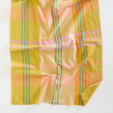 Load image into Gallery viewer, When you think light and cheery, think Lumiere. Fableism Supply Co.'s brand new wide-width 100% cotton collection with rainbows galore. Made with the apparel sewist in mind, they created these sunshiny cottons in a sweeping bouquet of prismatic rainbow color. Go bold or go retro! These wide width plaids and checkers will make for dazzling pieces. Available at globalifbershop.com.