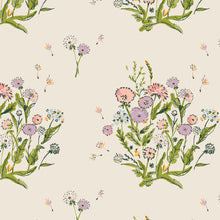 Load image into Gallery viewer, Revel in the magic of the summer solstice with Midsummer, a collection by Sharon Holland, for Art Gallery Fabrics. Featuring delicate florals, drifting dandelions, and gracefully fluttering butterflies with its soft lavenders, sunny yellows, and rosy hues, Midsummer is an ethereal tribute to all the wonders of summer. Available at globalfibershop.com.