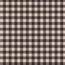 Load image into Gallery viewer, Checkered pattern with black and beige squares
