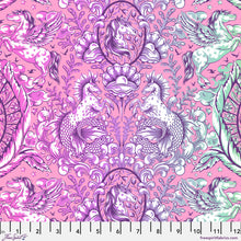 Load image into Gallery viewer, Colorful pattern with unicorns on a pink background