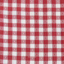 Load image into Gallery viewer, The Queen of Hearts has arrived and she’s got 14 beautiful new heart ginghams and dobby hearts in the most wearable colors! For the first time ever, at 55” wide, these whimsical cottons are perfect for Valentines apparel fabrics and also still the 100% cotton our quilters and crafters have come to love. Available at globalfibershop.com.