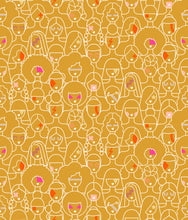 Load image into Gallery viewer, Sunbeam, brought to you by RSS designer Rashida Coleman Hall, features warm hues of pinks, peach and gold - certain to make you "beam" all season long. Available at globalfibershop.com