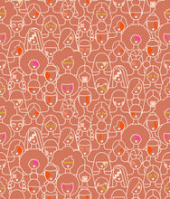 Load image into Gallery viewer, Sunbeam, brought to you by RSS designer Rashida Coleman Hall, features warm hues of pinks, peach and gold - certain to make you "beam." Available at globalfibershop.com