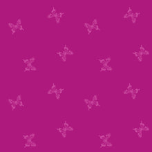 Load image into Gallery viewer, Backyard, brought to you by RSS designer Sarah Watts, features a vibrant color palette of blues and fuschia pinks and celebrates the flora, fauna and creatures found in our backyards. Available at globalfibershop.com.