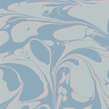 Load image into Gallery viewer, Slow Summer by Suzy Quilts for Art Gallery Fabrics whispers a calming essence of watercolors swirling into existence, and the soft pastel hues of peach lavender, sky blue, and mellow green evoke the dreamlike quality of those long summer days where time itself seems to slow its pace. Available at globalfiberhops.com.