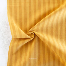 Load image into Gallery viewer, Sun Stripes, our latest two color cotton stripe fabric collection featuring an array of dazzling colors plucked from our earthy palette. From Fableism Supply Co. available at globalfibershop.com.