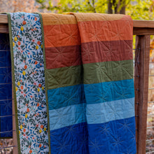 Load image into Gallery viewer, Corner Booth Quilt Bundle | Trace Creek Quilting | Citrus Bramble