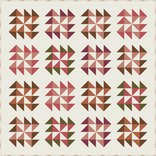 Load image into Gallery viewer, Tumbling Sea Glass Quilt| Fall Bundle | The Seasoned Homemaker