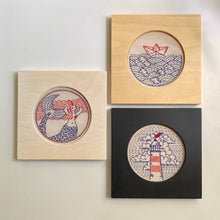 Load image into Gallery viewer, Modern Embroidery Hoop Frame for 6" Hoops