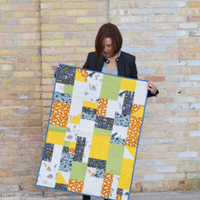 Load image into Gallery viewer, Concrete Jungle Quilt Pattern | Patchwork and Poodles