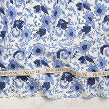 Load image into Gallery viewer, Indian Block Prints: Cottage | Country Floral in Blue