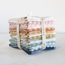 Load image into Gallery viewer, Camp Gingham | precut 19 piece fat quarter bundle