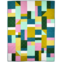 Load image into Gallery viewer, Concrete Jungle Quilt Pattern | Patchwork and Poodles