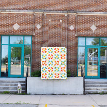 Load image into Gallery viewer, The Starlite Quilt Pattern is a wonderful scrap buster pattern. Fabric requirements are included in this listing. Global Fiber Shop also curated the Shining Bright bundle to go with this pattern. Paper pattern available at globalfibershop.com.