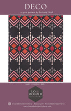Load image into Gallery viewer, Deco Quilt Pattern - by Brittany Lloyd for Lo & Behold Stitchery