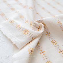 Load image into Gallery viewer, Introducing the Forest Forage collection by Fableism Supply Company. Fablism&#39;s newest group of wovens features 2 new basics, Daisies and Honeycomb, in their signature earth-tone shades. These wovens are excellent staples in quilting, homewares and apparel. Available at globalfibershop.com.
