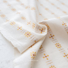 Load image into Gallery viewer, Introducing the Forest Forage collection by Fableism Supply Company. Fablism's newest group of wovens features 2 new basics, Daisies and Honeycomb, in their signature earth-tone shades. These wovens are excellent staples in quilting, homewares and apparel. Available at globalfibershop.com.