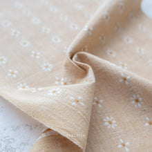 Load image into Gallery viewer, Introducing the Forest Forage collection by Fableism Supply Company. Fablism's newest group of wovens features 2 new basics, Daisies and Honeycomb, in their signature earth-tone shades. These wovens are excellent staples in quilting, homewares and apparel. Available at globalfibershop.com.