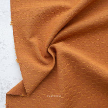 Load image into Gallery viewer, Introducing the Forest Forage collection by Fableism Supply Company. Fablism's newest group of wovens features 2 new basics, Daisies and Honeycomb, in their signature earth-tone shades. These wovens are excellent staples in quilting, homewares and apparel. Available at globalfibershop.com.