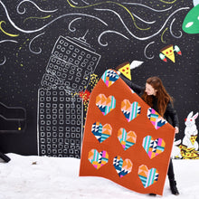 Load image into Gallery viewer, Graffiti Hearts Quilt Pattern | Patchwork and Poodles