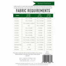 Load image into Gallery viewer, Graffiti Hearts Quilt Pattern | Patchwork and Poodles