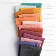 Load image into Gallery viewer, Introducing the Forest Forage collection by Fableism Supply Company. Fablism's newest group of wovens features 2 new basics, Daisies and Honeycomb, in their signature earth-tone shades. These wovens are excellent staples in quilting, homewares and apparel. Available at globalfibershop.com.