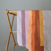 Load image into Gallery viewer, This debut collection from Fableism Supply Company now updated with 8 new shades for Spring 2024. The small woven-X provides just enough texture to elevate this gorgeous substrate to the next level. Available at globalfibershop.com.