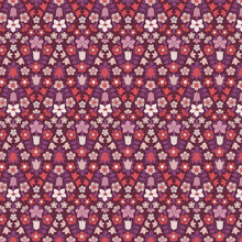 Load image into Gallery viewer, Flower Show Botanical Jewel from Liberty of London fabrics transports us to a magical garden oasis, planted with the prettiest shades of roses, lavender, dahlias in rich, vivid jewel tones that resemble semi-precious stones. Available at globalfibershop.com.