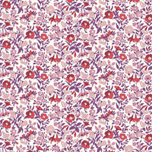 Load image into Gallery viewer, Flower Show Botanical Jewel from Liberty of London fabrics transports us to a magical garden oasis, planted with the prettiest shades of roses, lavender, dahlias in rich, vivid jewel tones that resemble semi-precious stones. Available at globalfibershop.com.