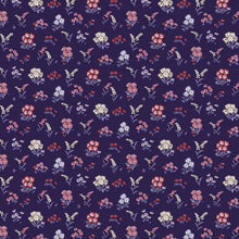 Load image into Gallery viewer, Flower Show Botanical Jewel from Liberty of London fabrics transports us to a magical garden oasis, planted with the prettiest shades of roses, lavender, dahlias in rich, vivid jewel tones that resemble semi-precious stones. Available at globalfibershop.com.