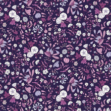 Load image into Gallery viewer, Flower Show Botanical Jewel from Liberty of London fabrics transports us to a magical garden oasis, planted with the prettiest shades of roses, lavender, dahlias in rich, vivid jewel tones that resemble semi-precious stones. Available at globalfibershop.com.