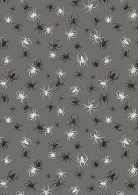 Haunted House | Spiders on grey