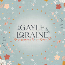 Load image into Gallery viewer, Memories of Elizabeth’s mother, Gayle Loraine, are brought to life in this nostalgic collection of delicate florals and timeless elements. Wildflowers abound in tints of sweet pink, cream, and warm rustic reds. Available at globalfibershop.com.