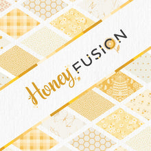 Load image into Gallery viewer, Honey Fusion by Art Gallery Fabrics sold at globalfibershop.com. Indulge your wanderlust in a field of wild daisies as bees buzz quietly overhead. Step into summer with this modern mix of fresh florals, modern geometrics and cheerful plaids.In sun kissed tones of honey, marigold and lemony yellow this collection stirs the senses.